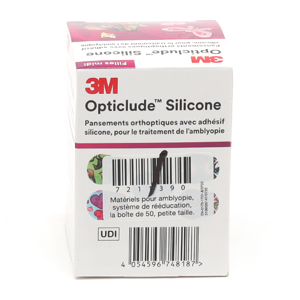 Solventum Opticlude Silicone pansement orthoptique x 50