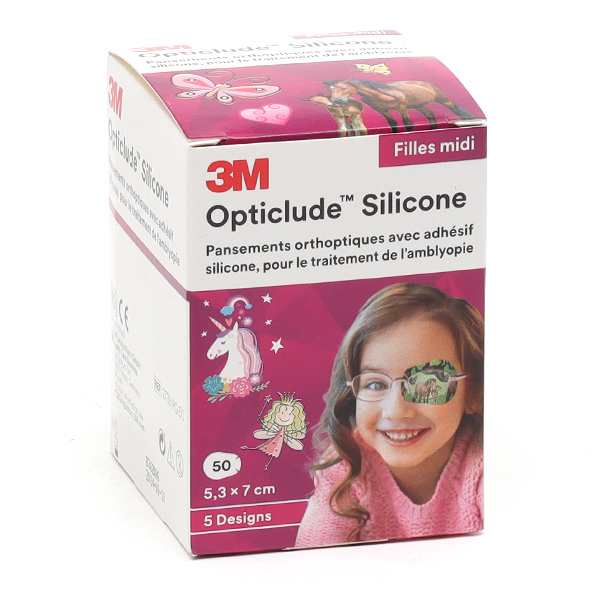 Solventum Opticlude Silicone pansement orthoptique x 50