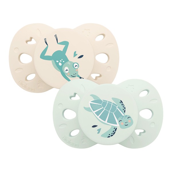Biolane Sucette anatomique silicone 0-6 mois