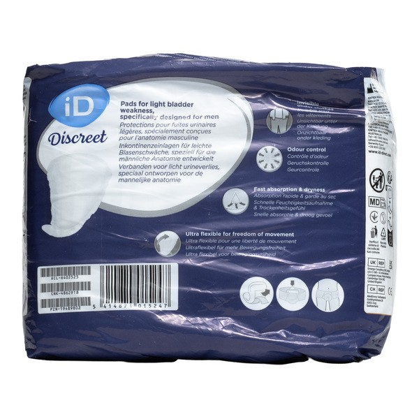 Id for men protections anatomiques 4 gouttes