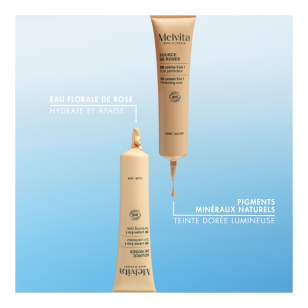 Melvita source de roses BB Crème bio