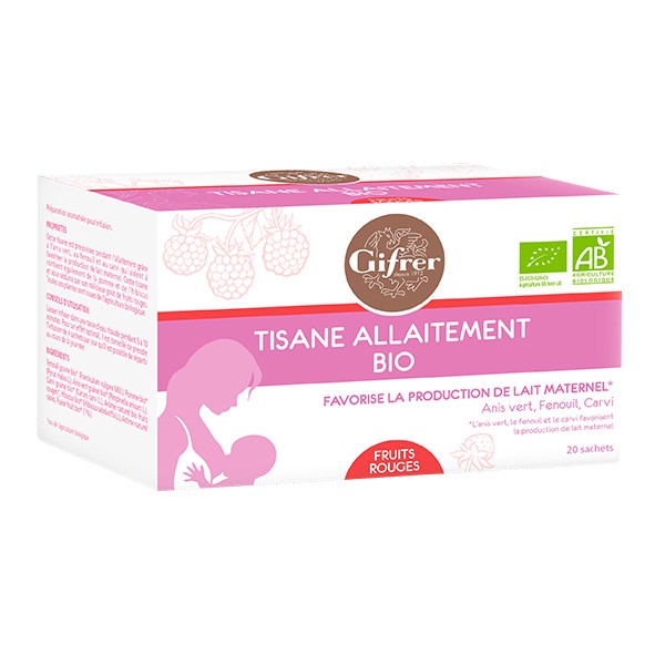 Gifrer Maman Tisane allaitement Bio sachets
