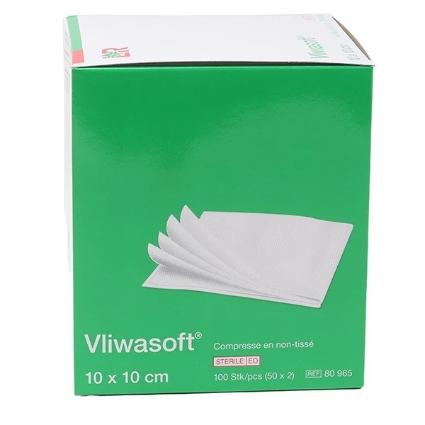 Compresses non tissées stériles Lohmann Vliwasoft
