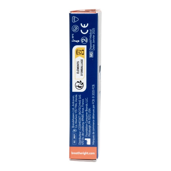 Breathe Right bandelettes nasales Original Extra Fort