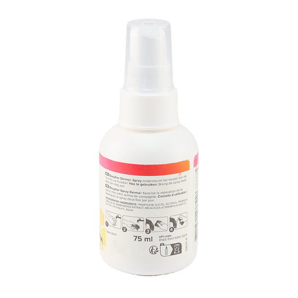 Beaphar Derma+ Spray vétérinaire pour plaies