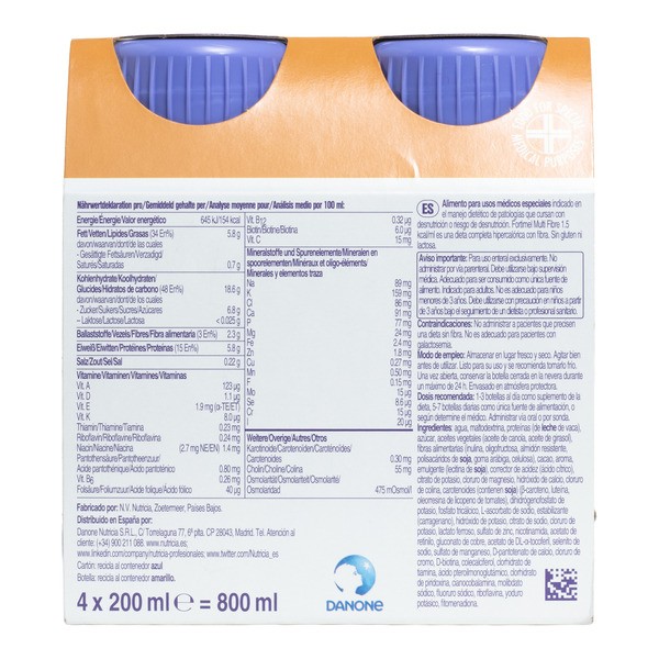 Nutricia Fortimel Multi Fibre boisson