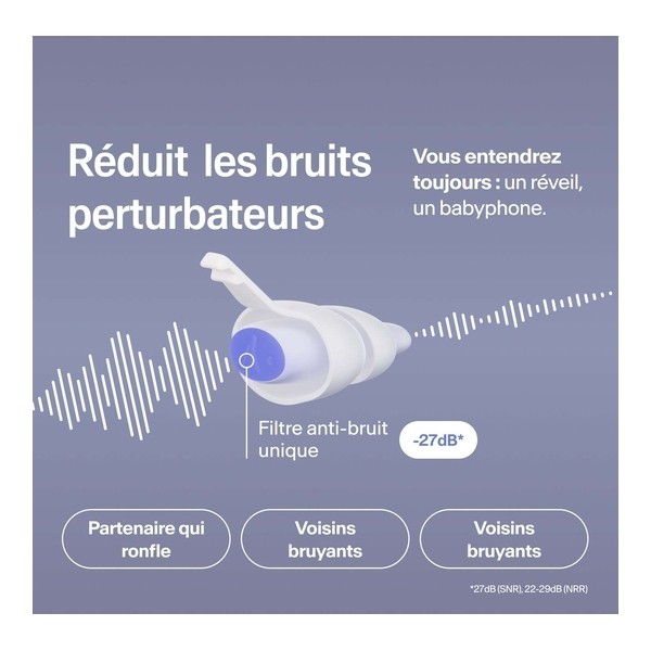 Alpine SleepDeep Bouchons d'oreille