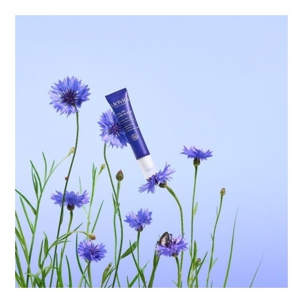 Melvita Roll on givré contour des yeux bleuet bio