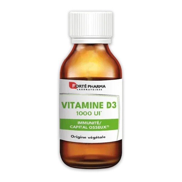 Forté Pharma Vitamine D3 1000 UI gouttes
