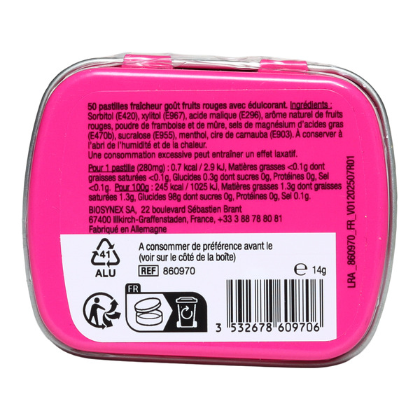 SuperWhite pastille fraîcheur sans sucre