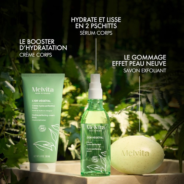Mevita l'Or végétal Savon exfoliant lissant bio