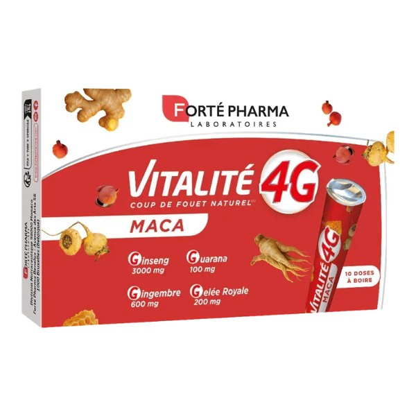 Forté Pharma Vitalité 4G Maca dose