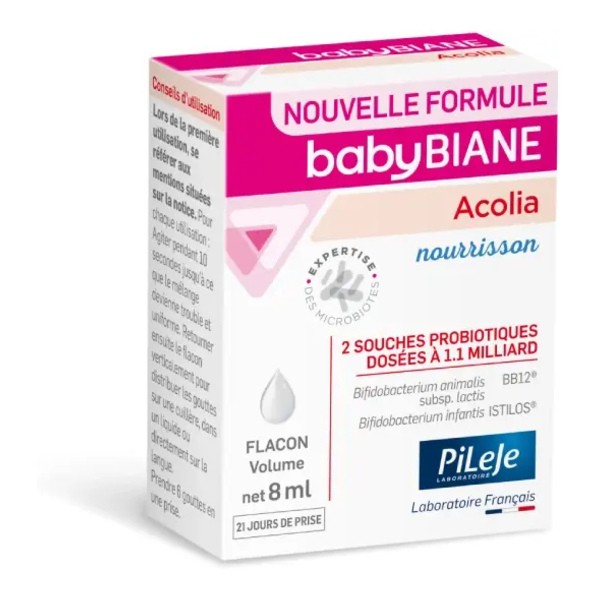 PiLeJe Babybiane Acolia Nourrisson gouttes