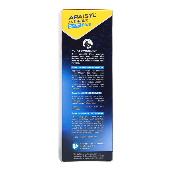 Apaisyl Xpert Plus Lotion anti-poux et lentes