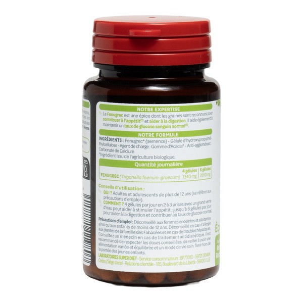 Super Diet Fenugrec bio gélules