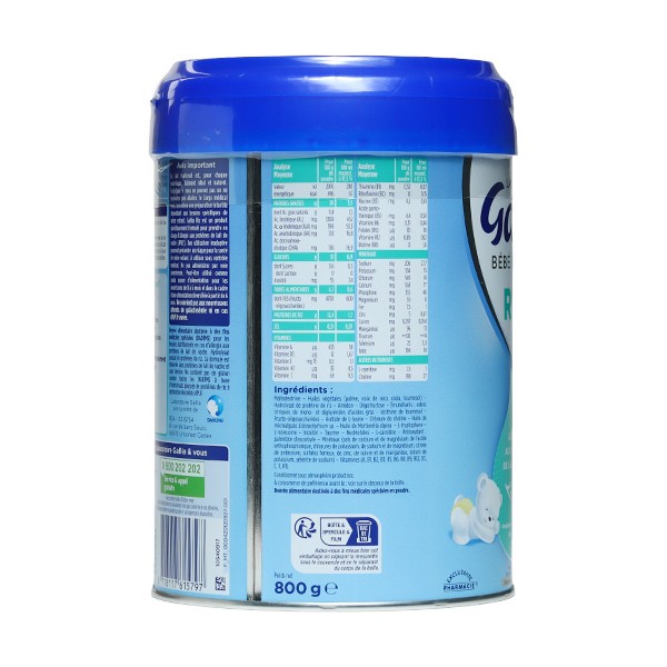 Gallia Bébé expert lait riz 0-36 mois
