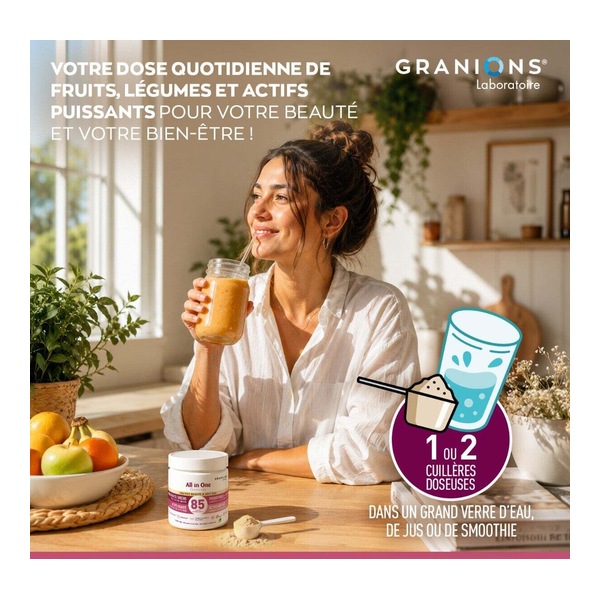 Granions All in One Green Mix Beauté et anti âge poudre