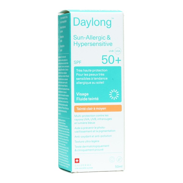 Daylong fluide solaire teinté SPF 50+