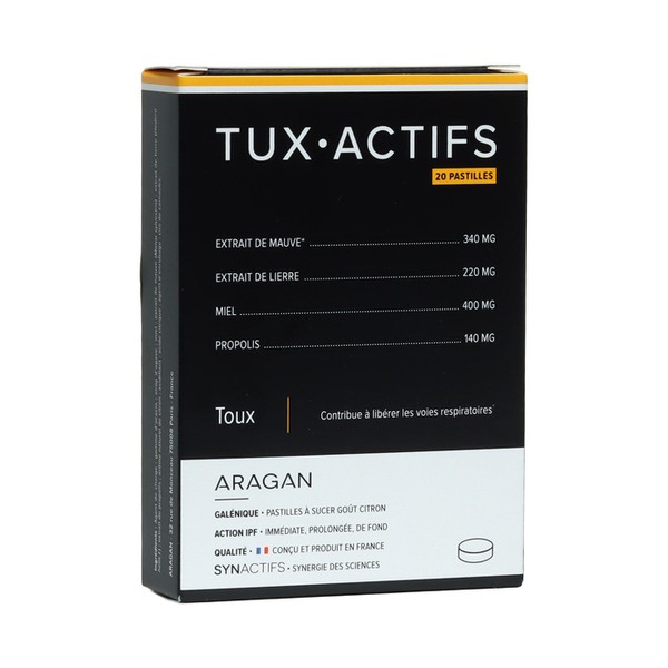 Aragan Tux Actifs pastilles