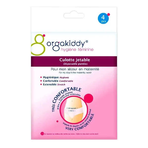 Orgakiddy culotte jetable par 4