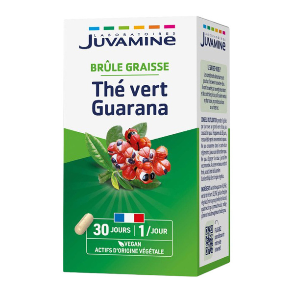 Juvamine Thé vert Guarana gélules