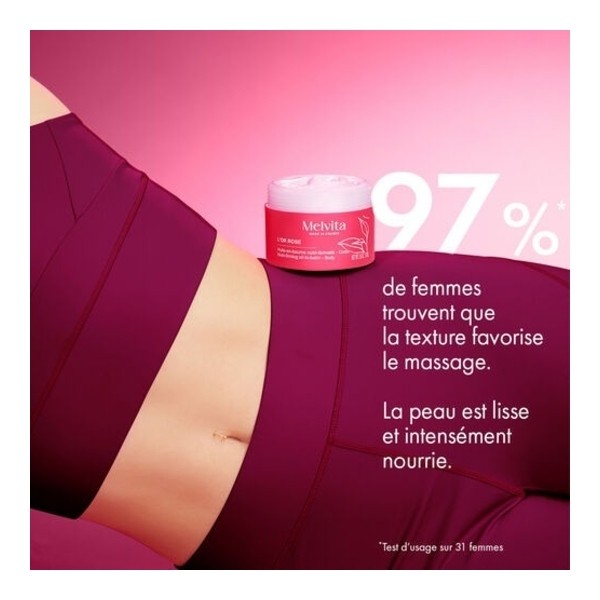 Melvita l'Or Rose huile en baume nutri fermeté bio