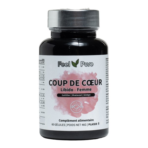 Feel Pure Coup de Coeur Libido Femme gélules