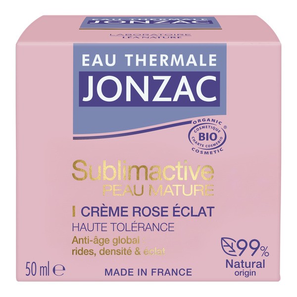 Jonzac Sublimactive Crème Rose éclat Bio