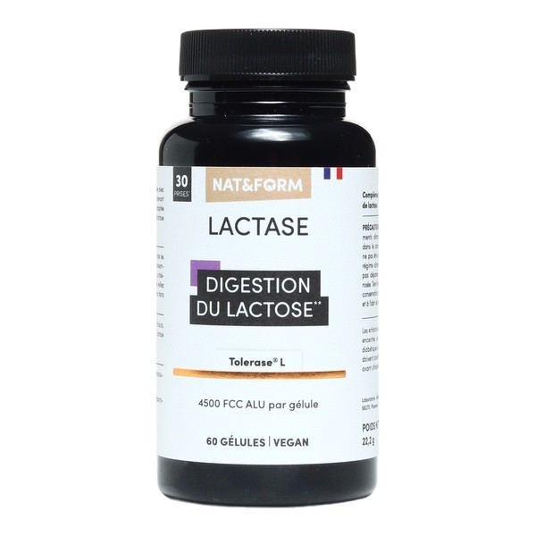 Nat et Form Lactase gélules