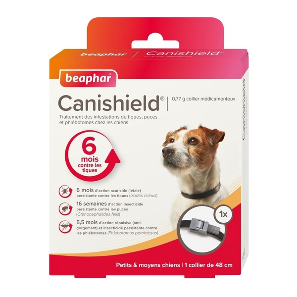Collier anti puce Canishield Beaphar