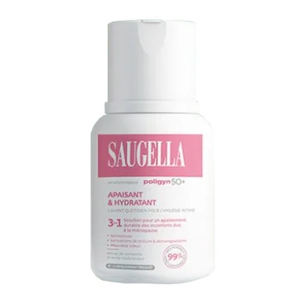 Saugella Poligyn 50+ Soin lavant intime Apaisant et Hydratant