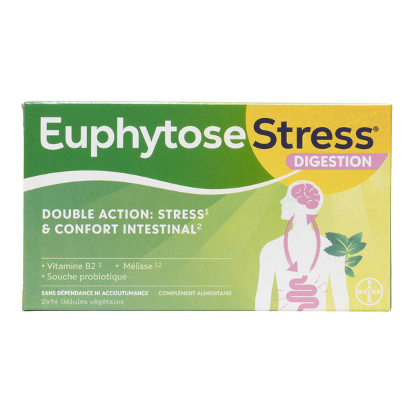 Euphytose Stress Digestion gélules