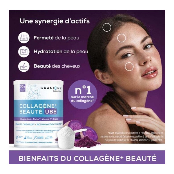 Granions Collagène+ Beauté Ubé poudre