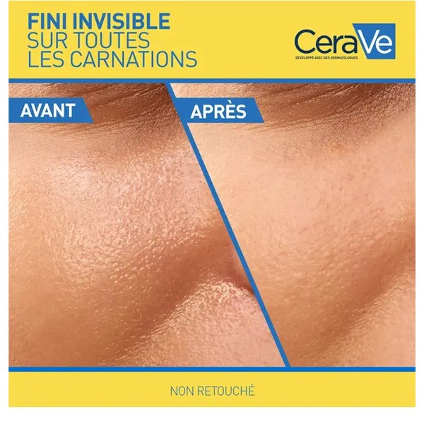 CeraVe Fluide solaire invisible Toucher sec SPF 50+