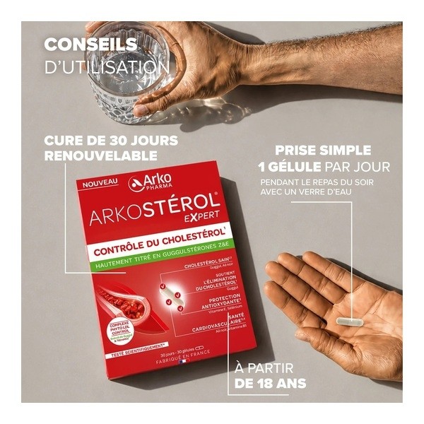 Arkostérol Expert gélules