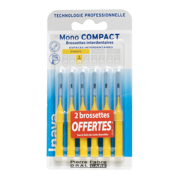Inava Mono Compact Brossettes interdentaires