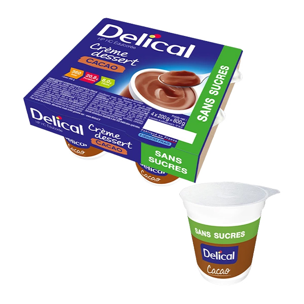 Delical crème dessert HP HC sans sucres