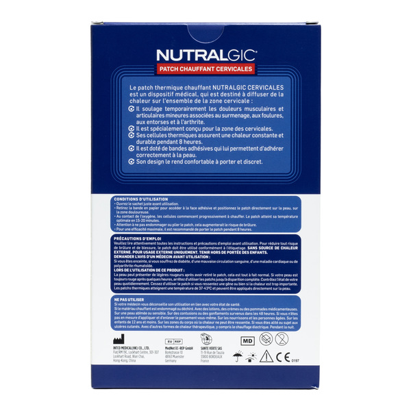 Santé Verte Nutralgic Patch chauffant