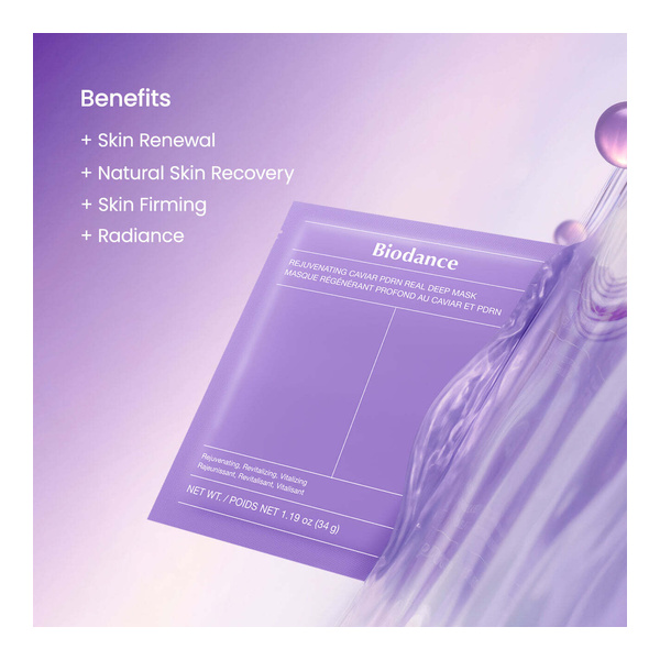 Masque Biodance Rejuvenating Caviar PDRN Real Deep Mask