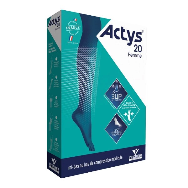 Bas de contention femme Actys 20 classe 2 Innothera