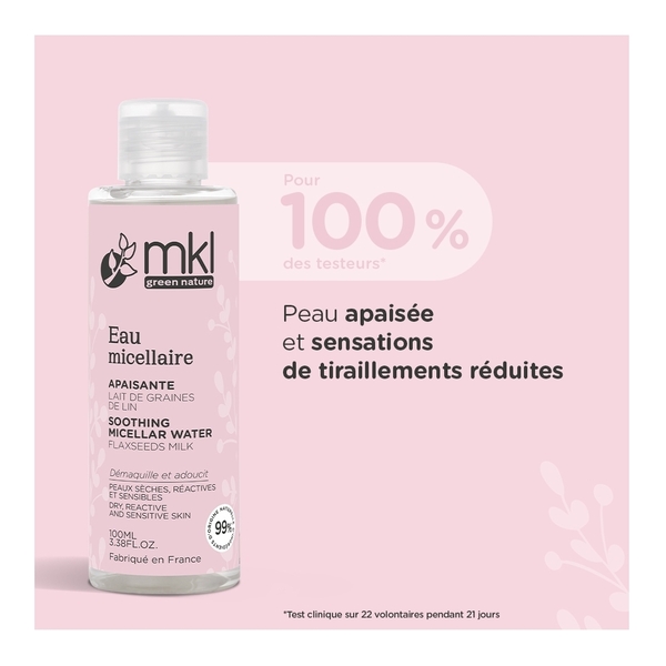 MKL Eau micellaire apaisante bio