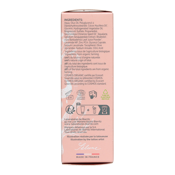 Laboratoires de Biarritz Cica Repa crème réparatrice post tatouage bio