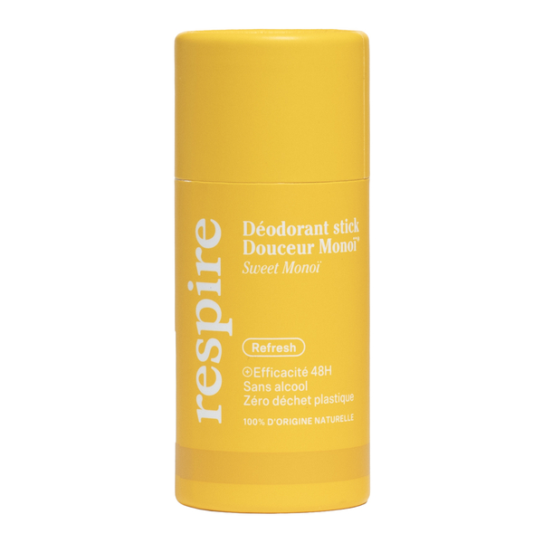 Respire Déodorant stick Douceur monoï Bio