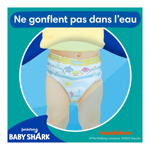 Pampers Splashers Couche de bain Bébé