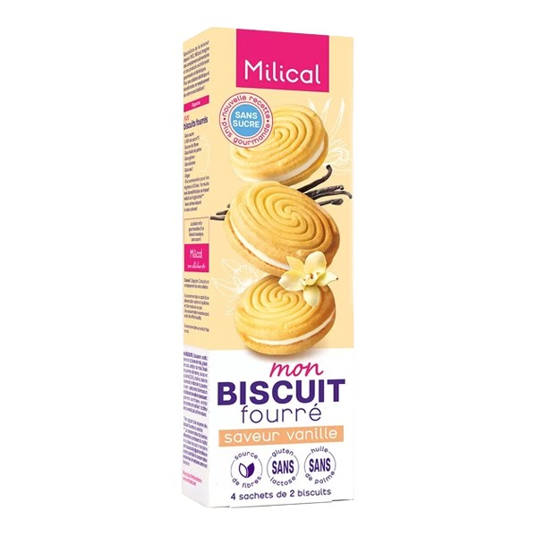 Milical biscuit fourré