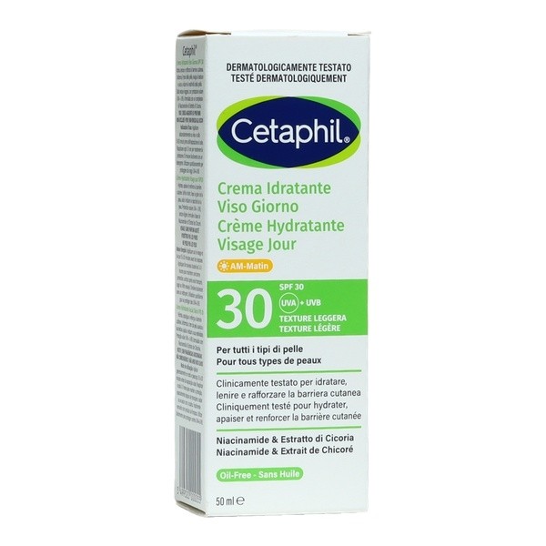 Cetaphil Crème hydratante visage jour SPF 30