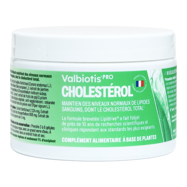 Valbiotis Pro Cholestérol gélules