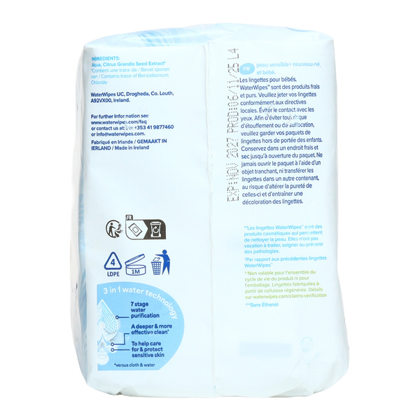 WaterWipes bébé lingette à l'eau