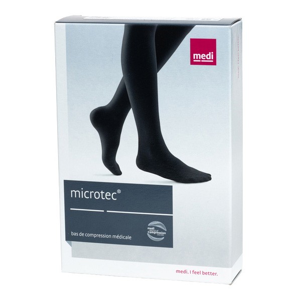 Chaussettes de contention Microtec Homme classe 2 Medi