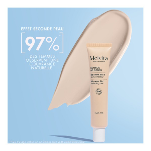 Melvita source de roses BB Crème bio